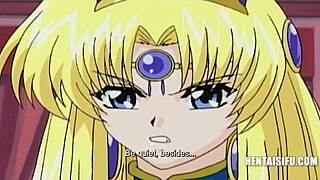 virgin princess double penetrated by futa elf and perv prince in hentai