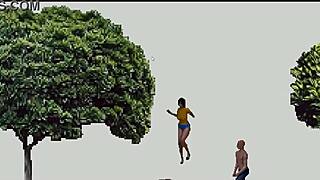 in the new 2024 samba lady hentai game, erotic sex unfolds