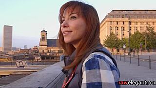 anally fucked maid on all fours, plowed hard in pov