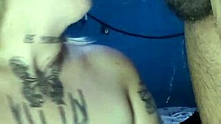 Latina blonde goes from blowjob to anal in hentai lover scene