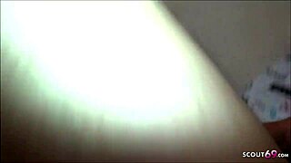 18 year old german student in amateur gangbang