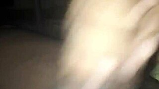 gay man masturbates at midnight in homemade setting