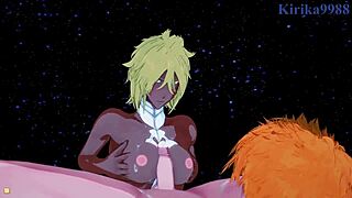 Nel Tu Nelliel And Tier Harribel With Ichigo Kurosaki In Bleach Hentai