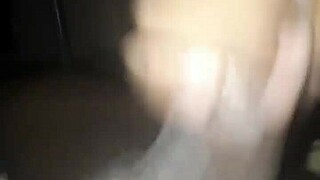 gay man masturbates at midnight in homemade setting