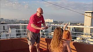 katrina’s first porn scene shows her rearing and rolling on a rubber cock