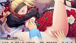 anime hentai fingering orgasm masturbation!