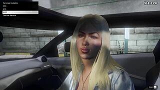 gta 5 first person hooker car ride