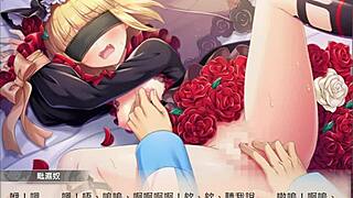 anime hentai fingering orgasm masturbation!