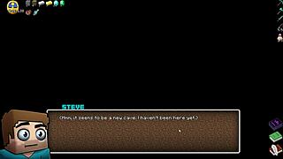 feeling the huge tits in this hentai game public creampie scene