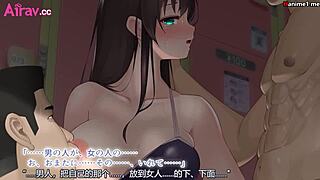 Swimsuit girls dominate with fierce anime hentai action.