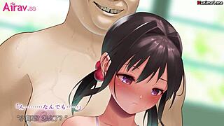 Swimsuit girls dominate with fierce anime hentai action.