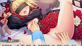 anime hentai fingering orgasm masturbation!