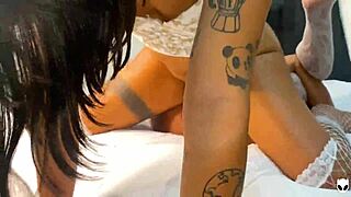 Khalessi 69 leads ultimate lesbian tribbing with intense clit action