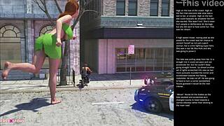 Big apple small gesture episode 9 has 3d cartoon sex! 😍