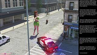 Big apple small gesture episode 9 has 3d cartoon sex! 😍