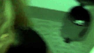 Sexy Blonde Girlfriend Engages in Sports and Blowjob Activities in the Gym