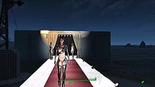 Fallout 4 Inspired Cyberpunk 2077 Fashion Showcase.