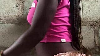 crazy bitch teases with striptease, clothes ripped off, spanking her naked body in lesbian fun