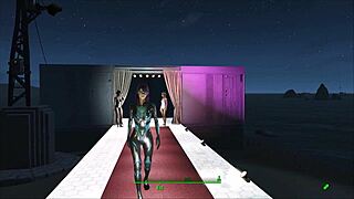 Fallout 4 Inspired Cyberpunk 2077 Fashion Showcase.