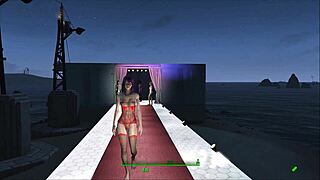 Fallout 4 Inspired Cyberpunk 2077 Fashion Showcase.