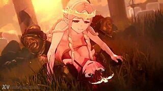 Incredible! Miquella Anna Anon Futanari 3D Animation!