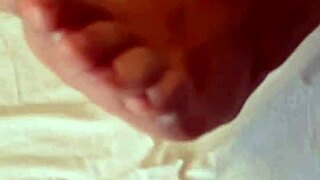 Stockings Swaps and Foot Bliss with Granny MariaOld in Wild Fetish Play