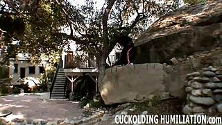 i will let you watch me riding a big black cock like a total slut