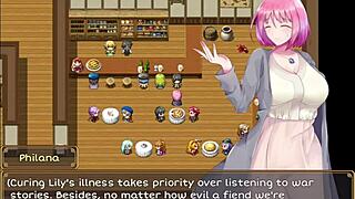 um cliente tarado pega nos peitos da garçonete - philana and the elixir of life - parte 2