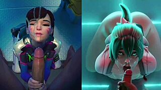 Hentai Compilation Features Big Asses