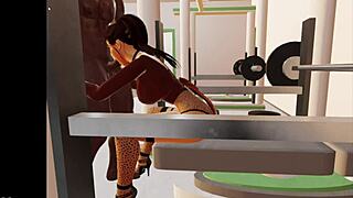 Young girl fucked in gym on 3dxchat