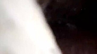 Drilling Ebony Housewife's Big Ass And Hairy Beaver With Pant On