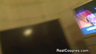 Real Interracial Couple Filmed During Intimate Moments