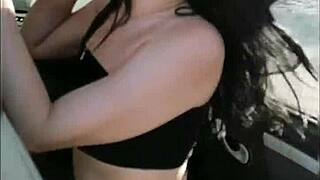 catching my wife cheating outdoors, wow