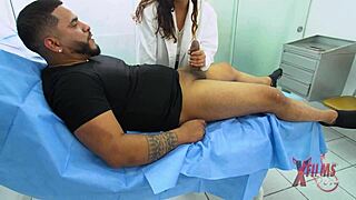 damn, this peruvian doctor slut heals her patient with hardcore hospital sex! 🔥