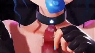 Cure For Me Porn Cartoon with Wild Striptease Action