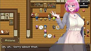 um cliente tarado pega nos peitos da garçonete - philana and the elixir of life - parte 2