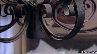 i watched a big tits babe getting dominated outdoor in bondage.