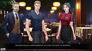 what unfolds in our red string gameplay part 3 with a pretty model?