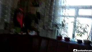 watch this stepdaughter's tight cunt get fucked doggystyle!