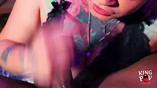 mouth fucking my latina bestie pov with big cock