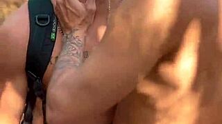 Wild Outdoor Orgy with Skinny Twink and Blonde Bisexuals in Assfucking Frenzy