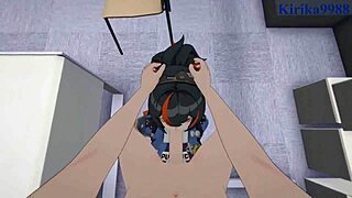 Zhu Yuan and Grace Howard in Intense 3D Hentai Action