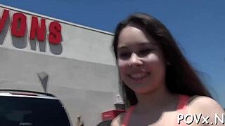 Legal Age Teen 18+ Agers Fucking Hard in Rough POV Action!