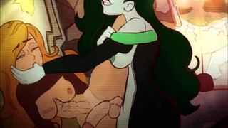 Hey, ever seen Kim Possible and Shego in futa action?
