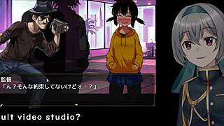 Kunugi-Chan's Life Crashed by Machine in Hentai Game