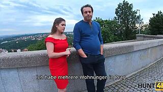 Man, I’m like so lucky huntin’ this cute Czech chick for cash sex, ya get me?