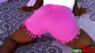 Hot Ebony Babe Teaches Friend Fucking With Dancing