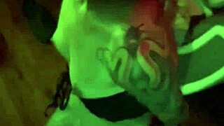 Have you seen this beautiful tattooed girlfriend sandraxo1 giving a blowjob while bondaged?