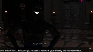 Landlady masturbates with new toy