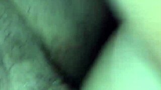 Experience a point of view doggystyle position with bent over action